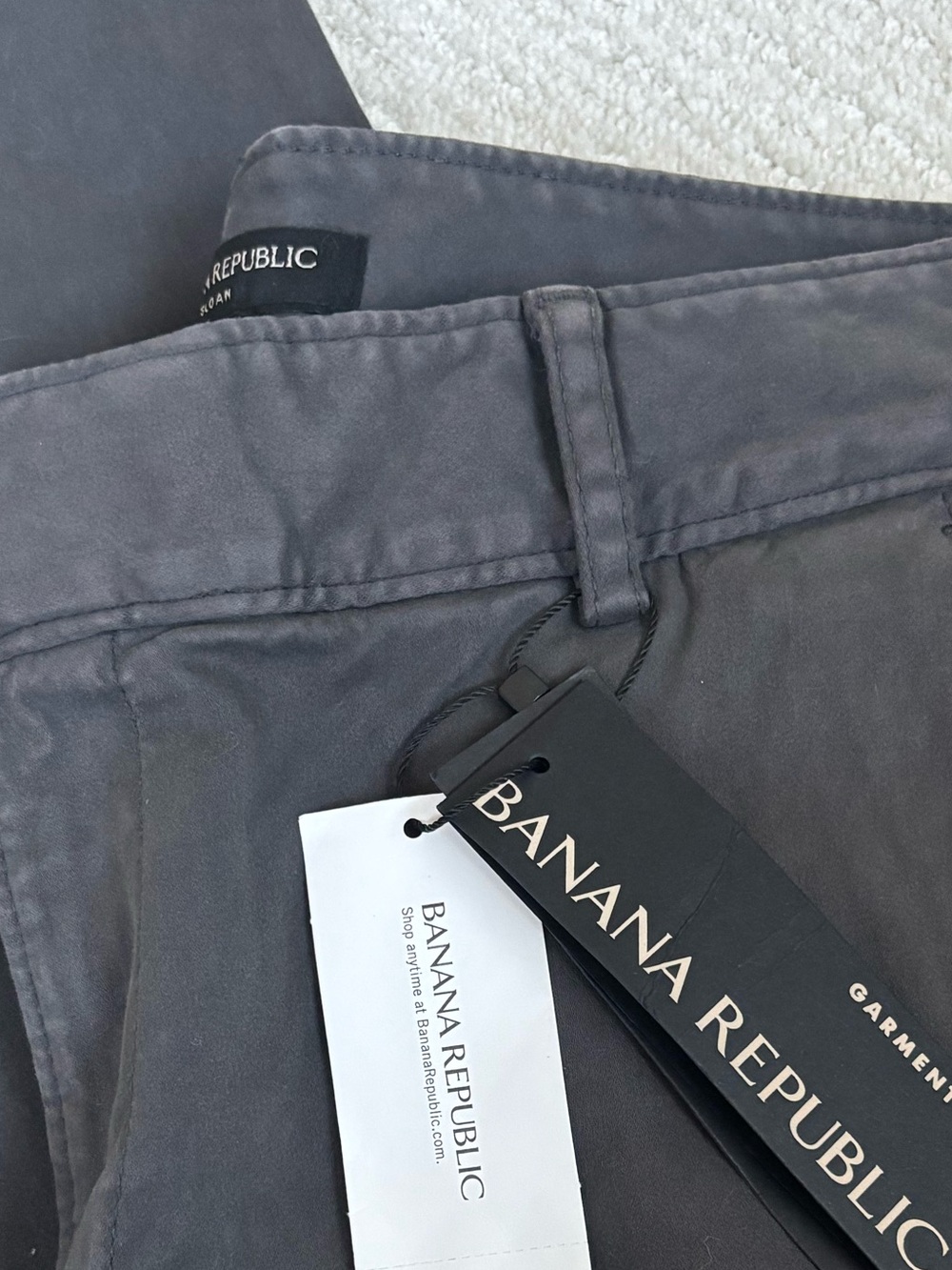 NWT Banana Republic Sloan Fit Mid Rise Pants - Picture 3 of 3